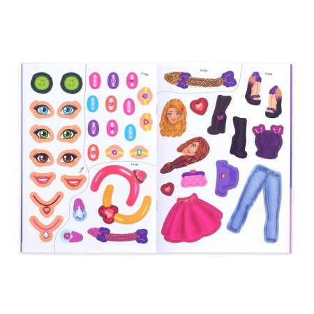 A reusable book with elastic bands “Write-West. We are going for a walk ”, with stickers, 8 p.-1