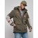 Winter jacket, size 48, khaki color