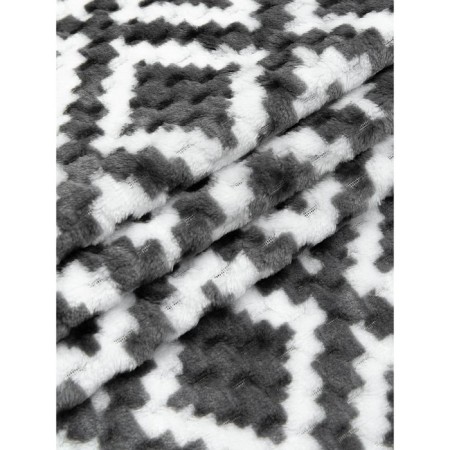 Texrepublic blanket, size 200x220 cm, gray color-3