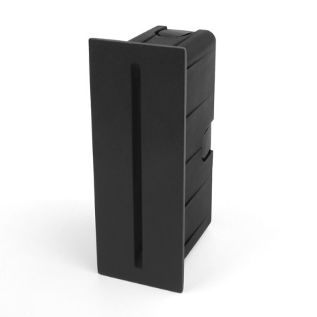 Elektrostandard, STEP 8 LED 2.5 W, 51x50X135 mm, IP65, black color black-3