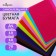 A4 color format 10 sheets 10 colors are self -adhesive, density 70 g/m3, 11 md