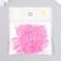 Round beads 6/0 "Pink-lilac mother of pearl" 20 g