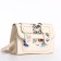 Bag Women's Messoriner, white color 18.5*13*8 cm