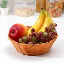 Basket for fruits and bread of the Kapuchino shares, 20 × 7 cm