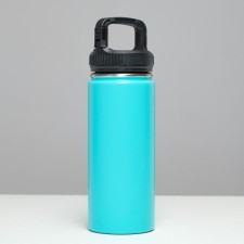 Thermos, 550 ml, carbine, retains heat 24 hours, blue