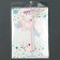 Set for decorating "Happy Birthday" butterflies, set 4 pcs, pink color