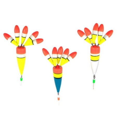Winter Yaman Flower "Flower 5", Balsa, 3 g, color mixt. 3 pcs.