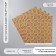 Scrapbooking paper "Summer wave" density 180 grams set 5 pcs 30.5x32 cm