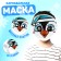 PVC mask "Penguin"