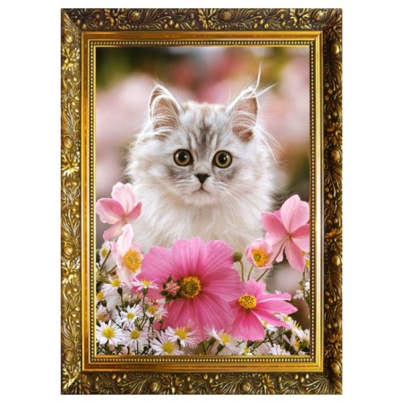 Diamond mosaic "Charm" 29.5 × 20.5 cm, 25 colors + sticker