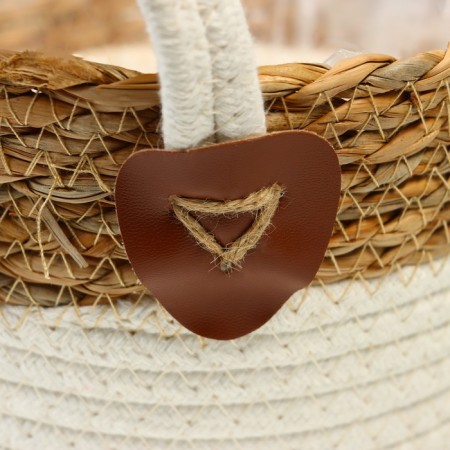 Wicker basket, rogoz, 19 x 12 x 14 cm-2