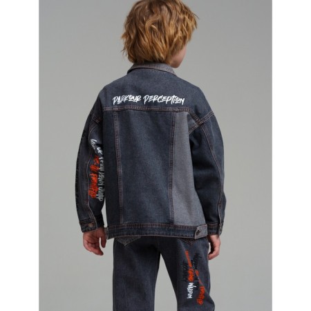 Denim jacket for a boy PlayTode, height 170 cm-2
