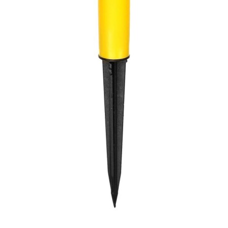 Garden lamp on the sunny battery "Yellow trapezoid", 4.5 × 30 × 4.5 cm, 1 LED, glow white-5