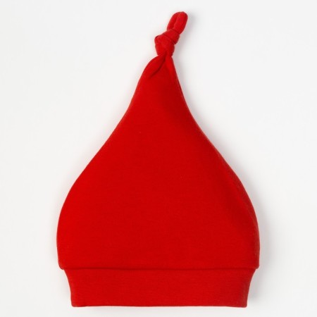 Baby cap I am "My first New Year", red, size 48-4