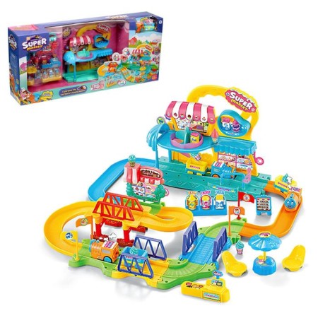 Supermarket railway, works on batteries