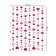 Great tablecloth "Girland from hearts", rectangular, oxford, size 145x180 cm