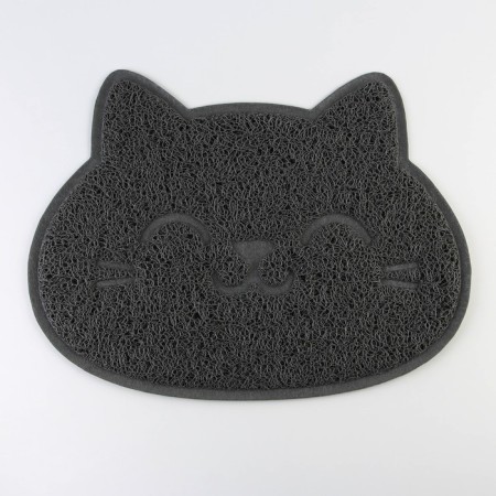 Universal rug for a bowl and a muzzle tray, 30x40 cm, gray-5