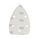 Grindow triangle on Velcro Patriot, 140x140x80mm, P80, 5 holes