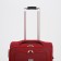 Small suitcase 24 "on lightning, code castle, with extension, red color