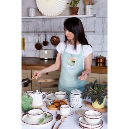 Apron "Ethel" Cacti 70x60 cm cm, 100% cotton, martial 160 g/m2-9