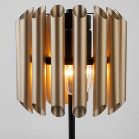 Board lamp with a metal coat Castellie, 60W, E14, 22x22x42 cm-3