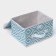 The storage box "Laguna", 26 × 20 × 16 cm, the color turquoise