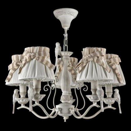 Maytoni ARM013-05-W, 5HE14, 40W, 55x55x87 cm, white antik color-4