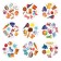 New Year's board game "New Year: Dubbl. Snowy ", 55 cards, 5+