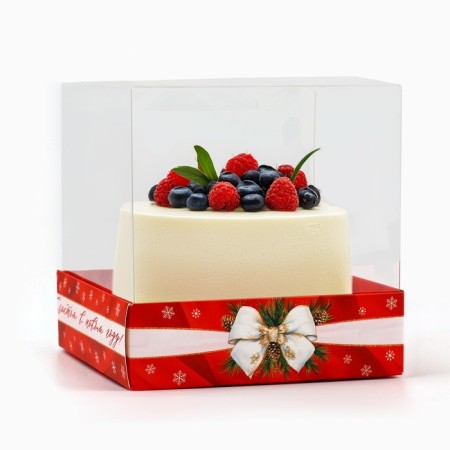 Box for confectionery "Happiness in the New Year", 10 x 10 x 10 cm, New Year