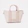 Bag Female Tout with zipper, beige color