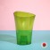 Pot for orchids, 1.3 l, 13.6 × 14.1 × 20 cm, plastic, transparent green