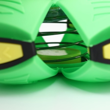 Ball - Frisby for dogs "UFO" green, 16 cm-4