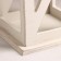 Kashpo wooden "Lantern. Provence" 17x17x31 cm light gray
