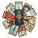 Tarot cards "Universal Key", for beginners, with a book, 78 cards, card 6 x 11.3 cm