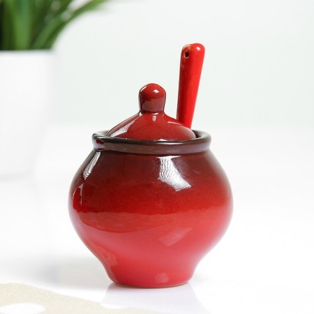 Set for spices "premium maxi" 8 items, red-1