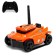 All -terrain vehicle radio -controlled “spy” with a video camera, phone control, light, color orange