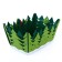 New Year's basket for the decor "Santa Claus in the forest" 20 × 15 × 11 cm