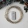 Garland "thread" 5 m dew, IP20, silver thread, 50 LED, purple glow, CR2032x2