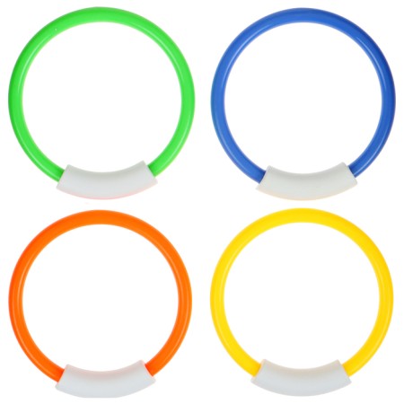 Diving for diving “on the wave” “Rings”, 4 objects, color mix