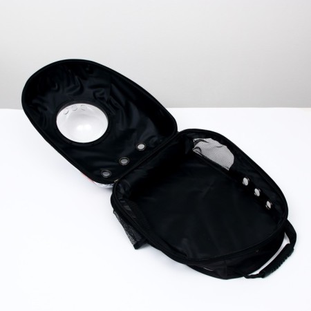 A backpack for carrying animals "London", with a viewing window, 32 x 25 x 42 cm-5