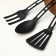Prestige kitchen set, black color