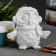 Figure for coloring "owl pilot" 8x8x5cm