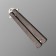 Knife -butter "Cavalier" steel - 420, handle - steel, 19 cm