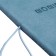 The weekly dated 2025, Escalada, 175 x 95 mm, soft cover with artificial leather, 64 sheets, pancake embossing, block 70, blue