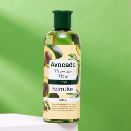 Farmstay toner, anti -aging, with avocado extract, 350 ml