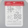 Plastic stencil "Happy New Year 2025. Year of the Wooden Snake", A4 size