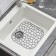 Grate in the sink "Square", 30 × 30 cm, color mix