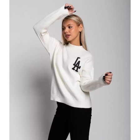 Female jumper, milk color, size 44-48 (One size)-1