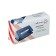 Metal hole punch 10 sheets, Attomex, Gray