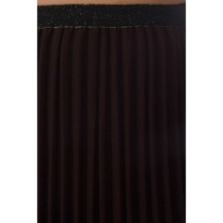 Women's skirt, size 42, brown color-3